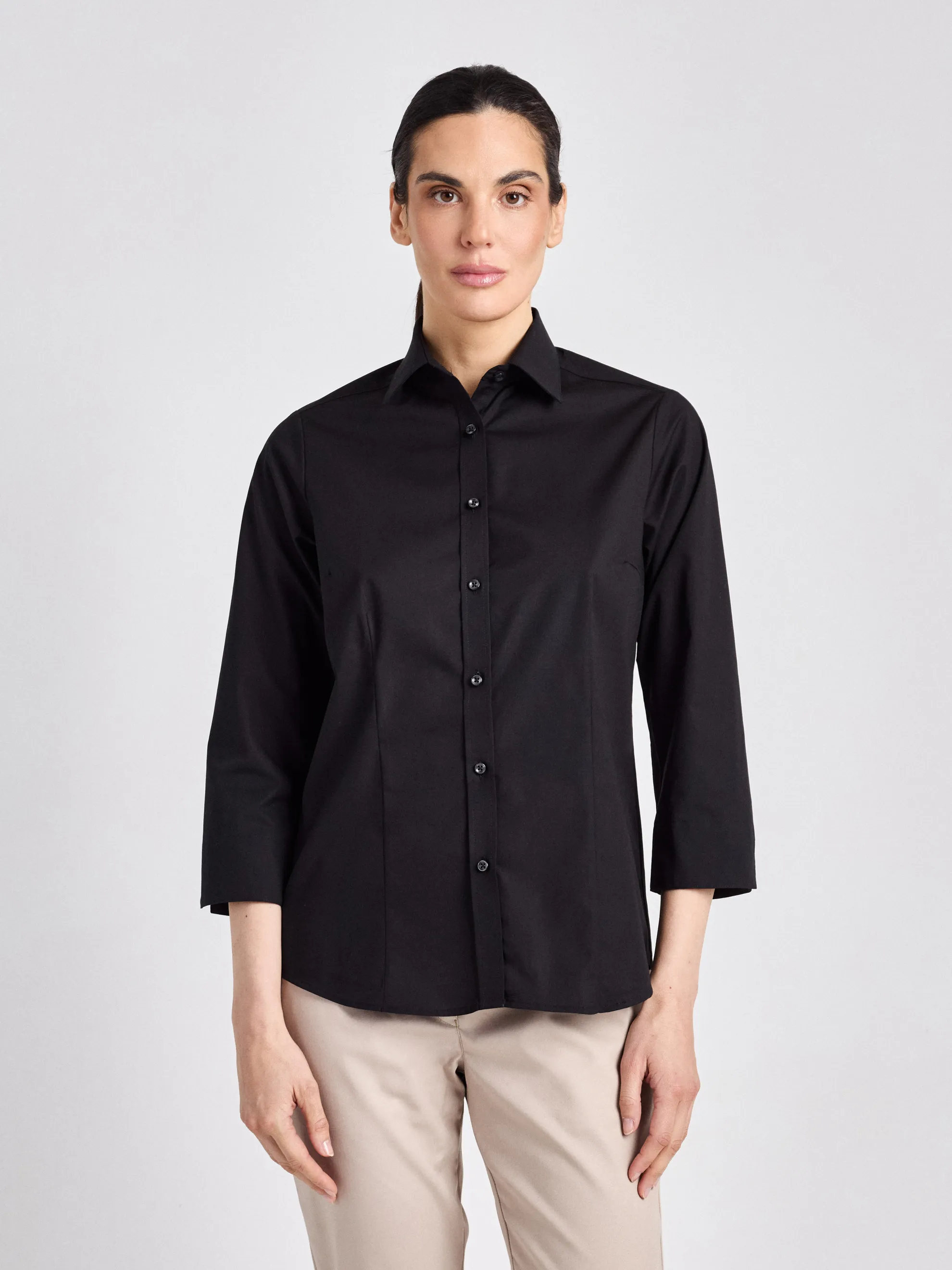 Troina Lady - Bluse - schwarz